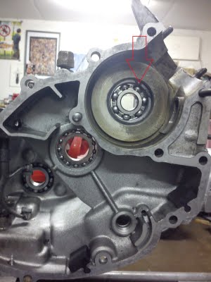 Vespa Motor Reassembly Bearings